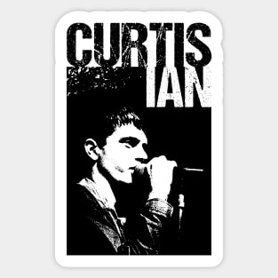 Ian Curtis Sticker